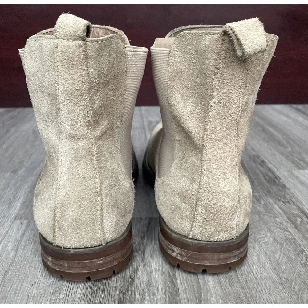 Saks‎ Fifth Avenue Suede Leather Chelsea Boots Men's Size 11 M